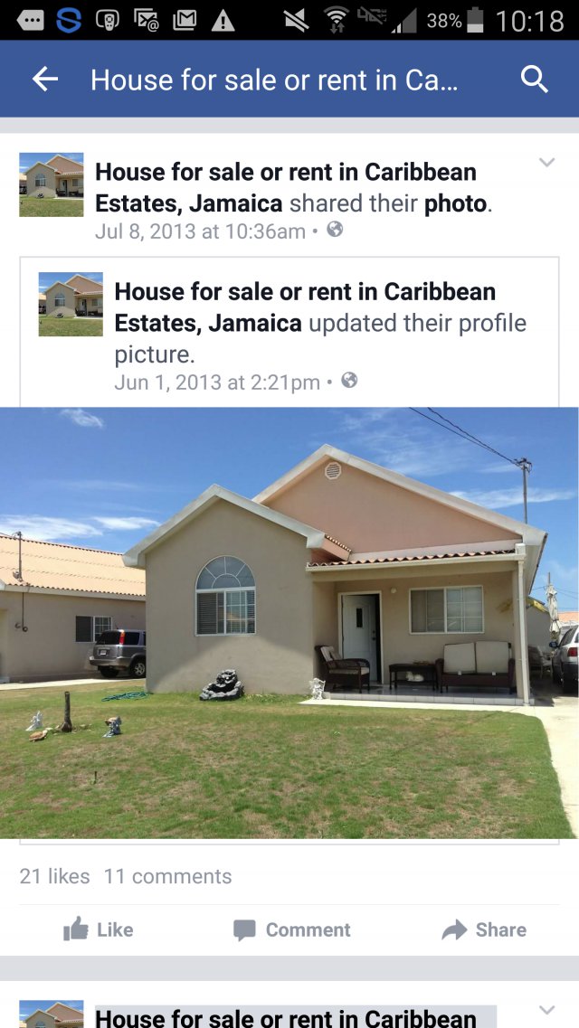 House For Sale in Caribbean Estate, St. Catherine, Jamaica PropertyAds Jamaica
