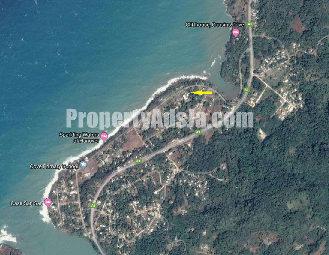 House For Sale in COUSINS COVE, Hanover Jamaica