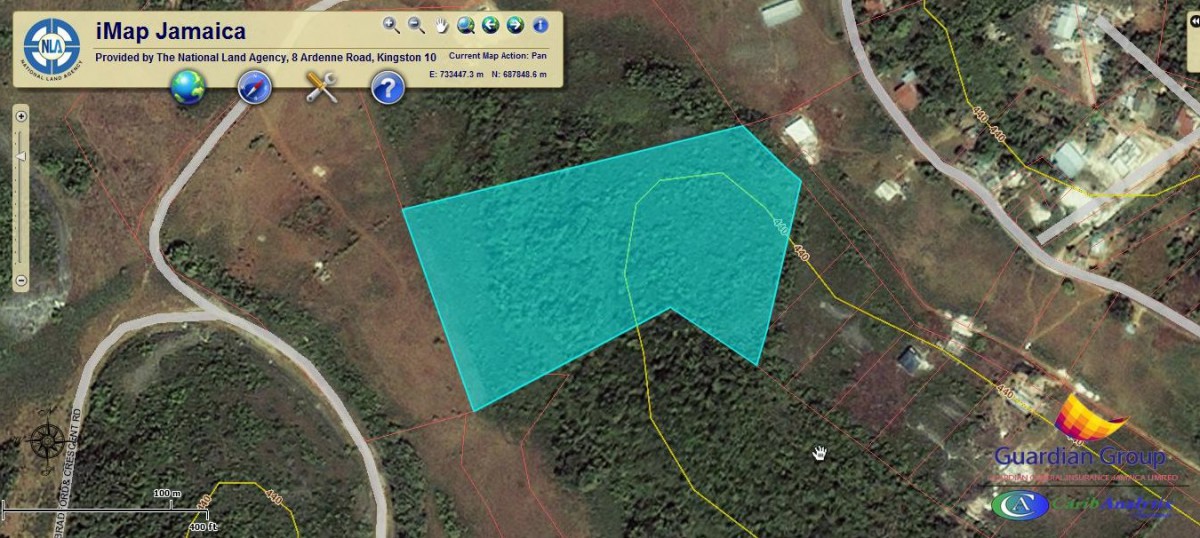 Commercial/farm land For Sale in Steerfield, St. Ann Jamaica