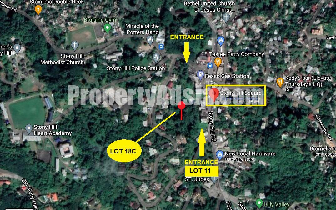 Commercial land For Sale in Stony Hill Square, Kingston / St. Andrew