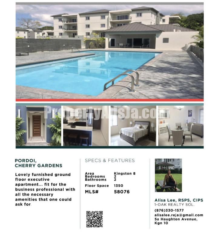 Apartment For Rent in Pordoi, Kingston / St. Andrew Jamaica