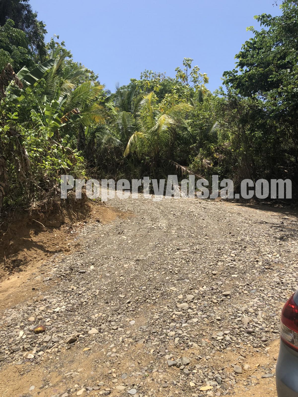 Residential lot For Sale in Dover Epsom, St. Mary Jamaica