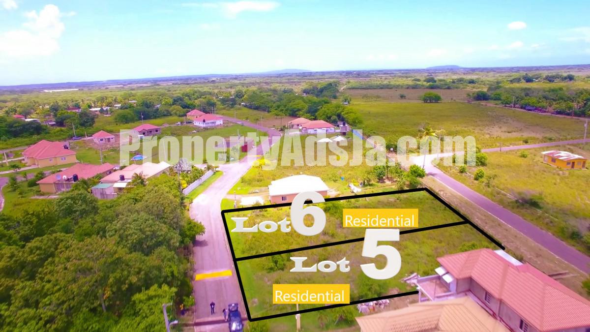 Residential lot For Sale in Osbourne Store, Clarendon Jamaica