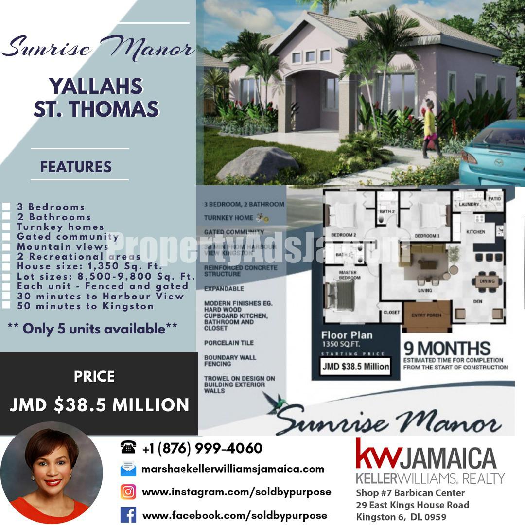 House For Sale in Yallahs, St. Thomas Jamaica