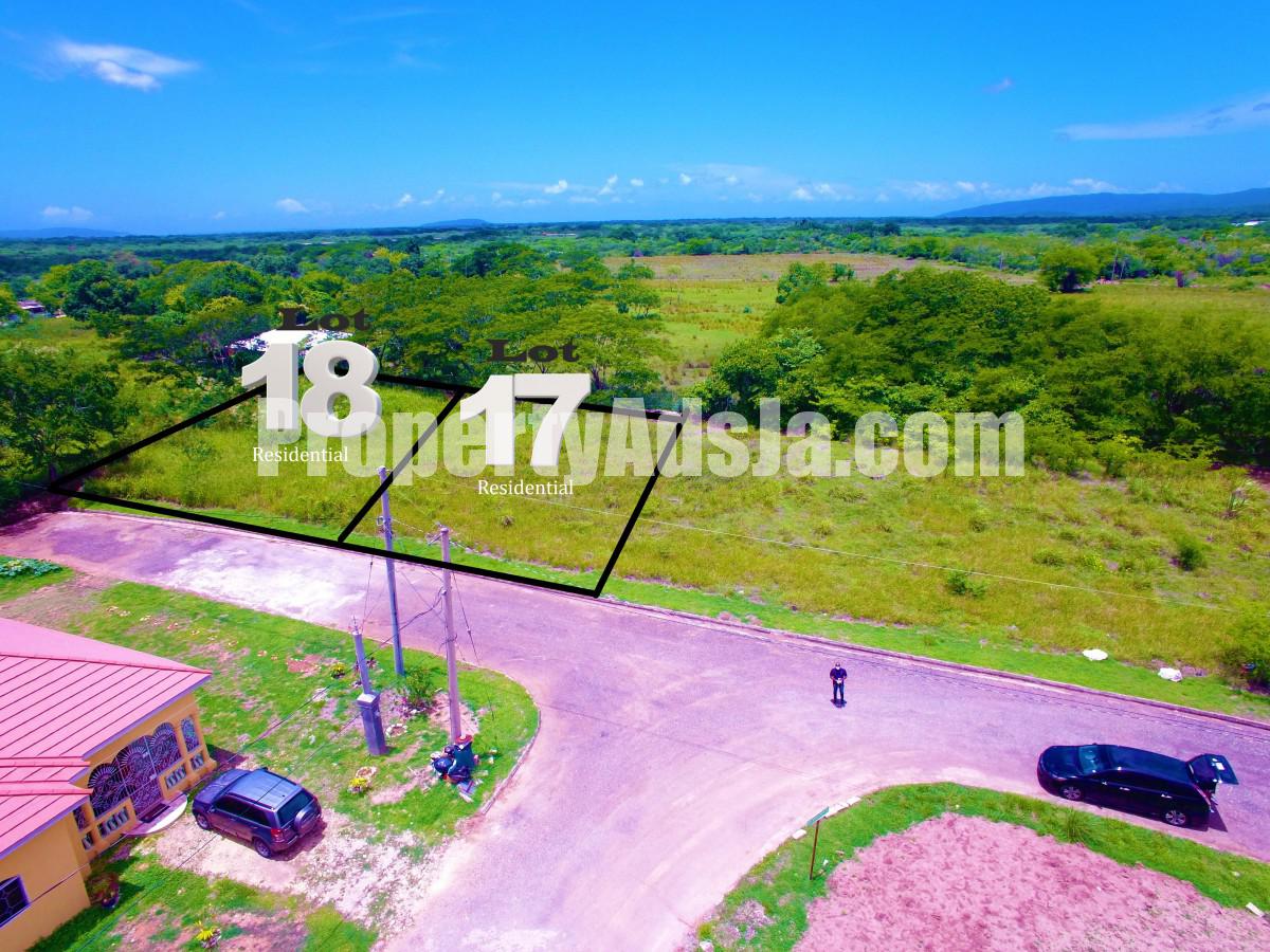Residential lot For Sale in Osbourne Store, Clarendon Jamaica