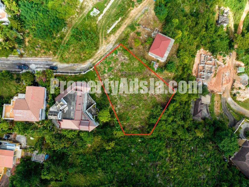Residential lot For Sale in Sterling Castle Heights Red Hills, Kingston