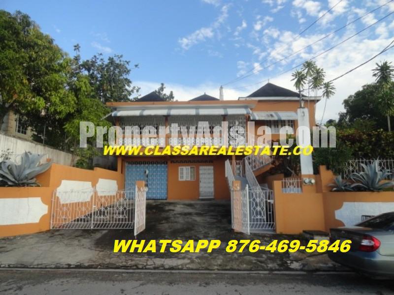 House For Rent in WESTGATE HILLS, St. James Jamaica