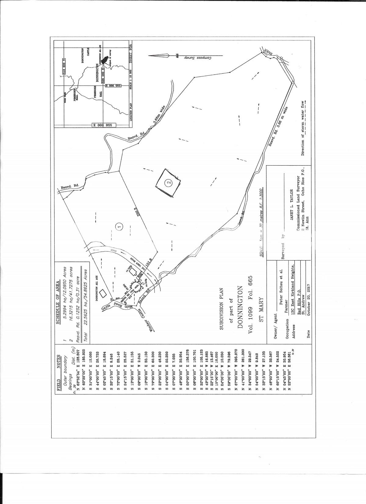 Commercial/farm land For Sale in Pembroke Hall, St. Mary Jamaica
