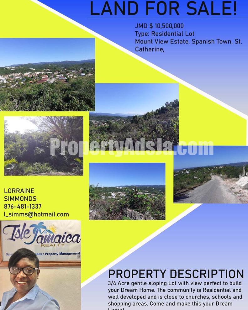 Residential lot For Sale in Spanish Town, St. Catherine Jamaica