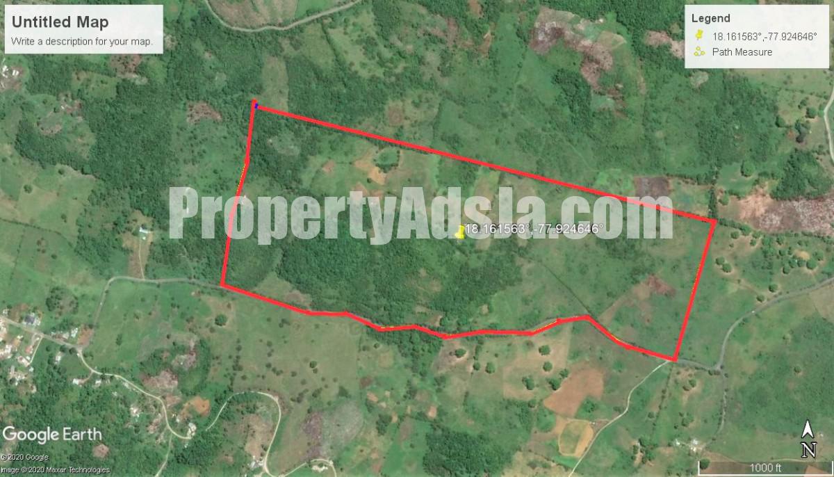 Commercial/farm land For Sale in New Market, St. Elizabeth Jamaica