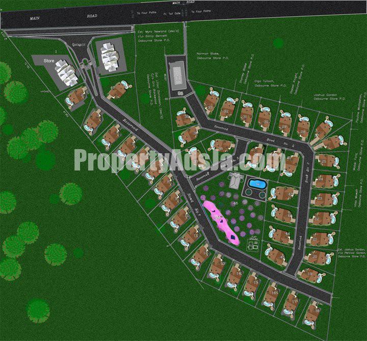 Residential lot For Sale in Osbourne store, Clarendon Jamaica