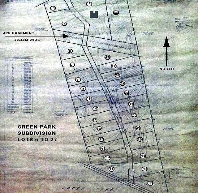Residential lot For Sale in Granville and Bounty Hall, Trelawny Jamaica
