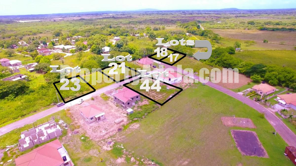 Residential lot For Sale in Osbourne Store, Clarendon Jamaica