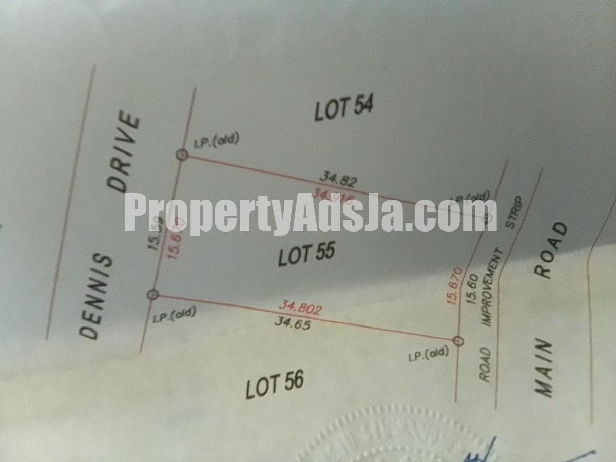 Residential lot For Sale in Green Island, Hanover Jamaica