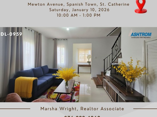 2 bed Townhouse For Sale - Mewton Cove, St. Catherine, Jamaica
