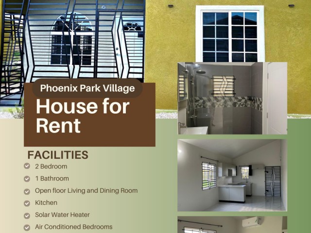 2 bed House For Rent - Portmore, St. Catherine, Jamaica