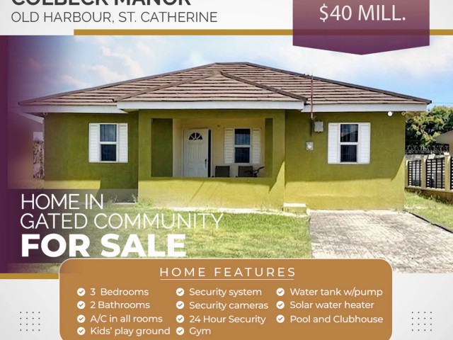 3 bed House For Sale - Old Harbour, St. Catherine, Jamaica