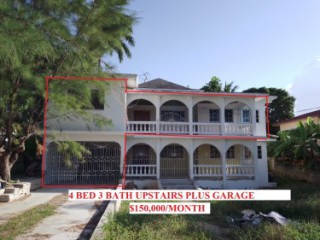 4 bed House For Rent in CORAL GARDEN, St. James, Jamaica