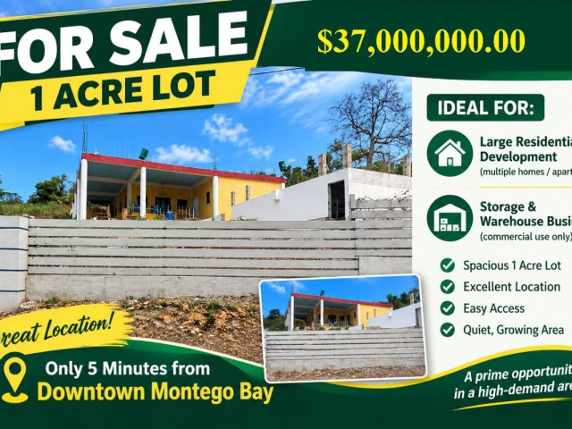 Land For Sale in jamaica, St. James Jamaica | [1]