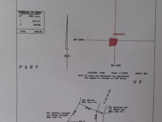 Land For Sale in Gabby street, Manchester, Jamaica