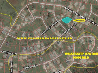 Residential lot For Sale in WESTGATE HILLS, St. James Jamaica | [1]